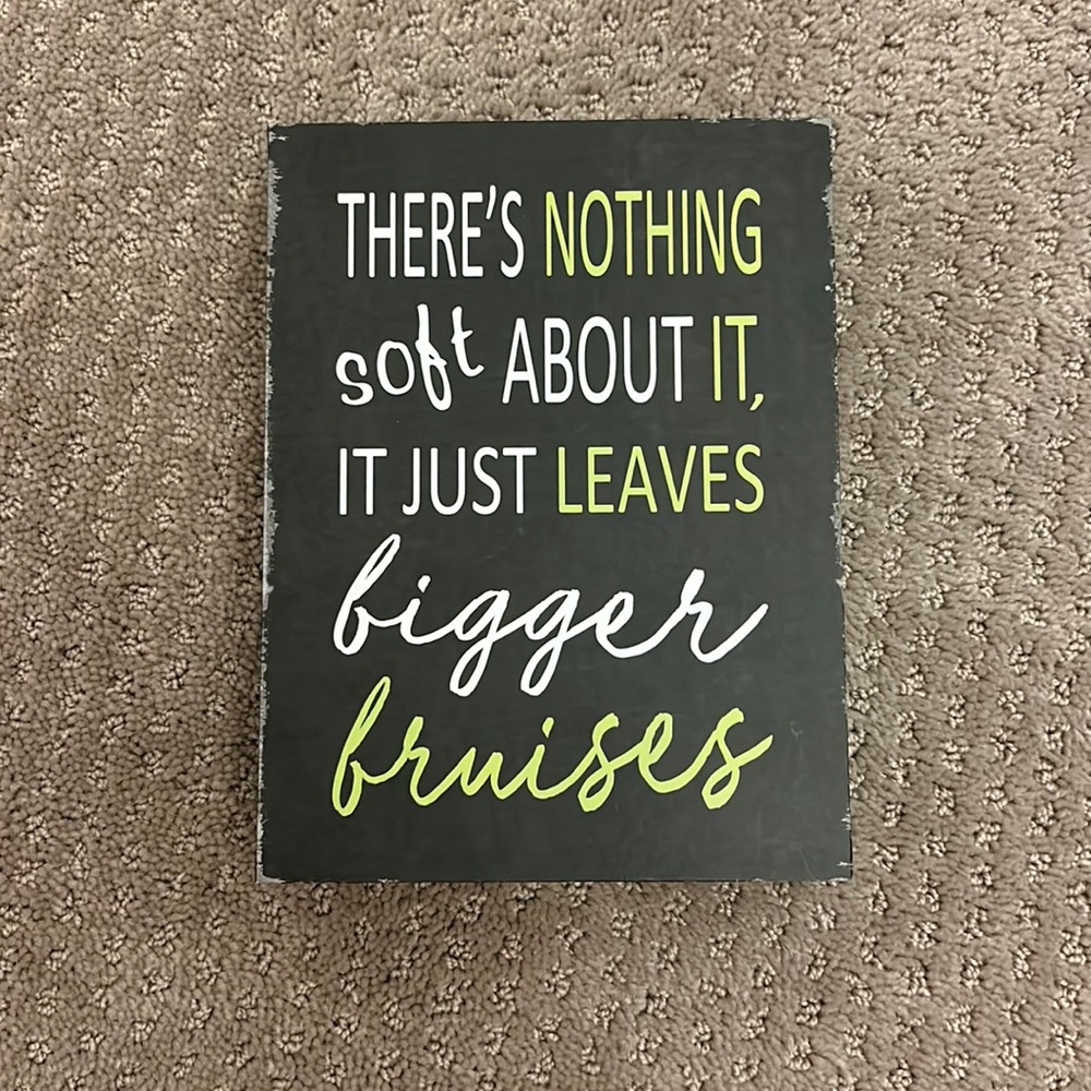 Softball sign